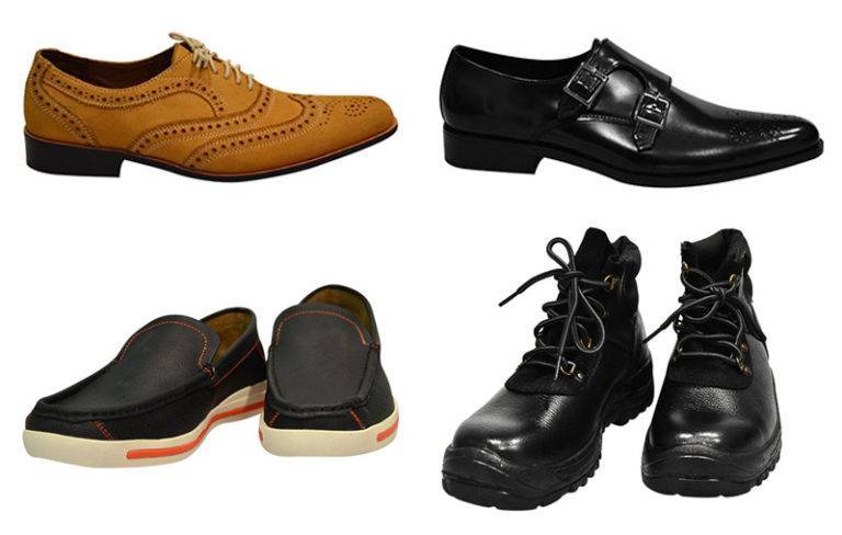 Виды мужских ботинок