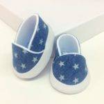 Выкройка слипонов для куклы