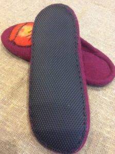 Тапочки на подошве своими руками