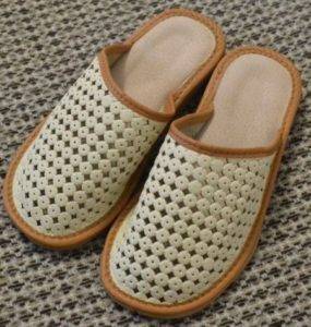 Тапочки на подошве своими руками