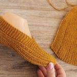 Турецкие тапочки спицами: схемы вязания