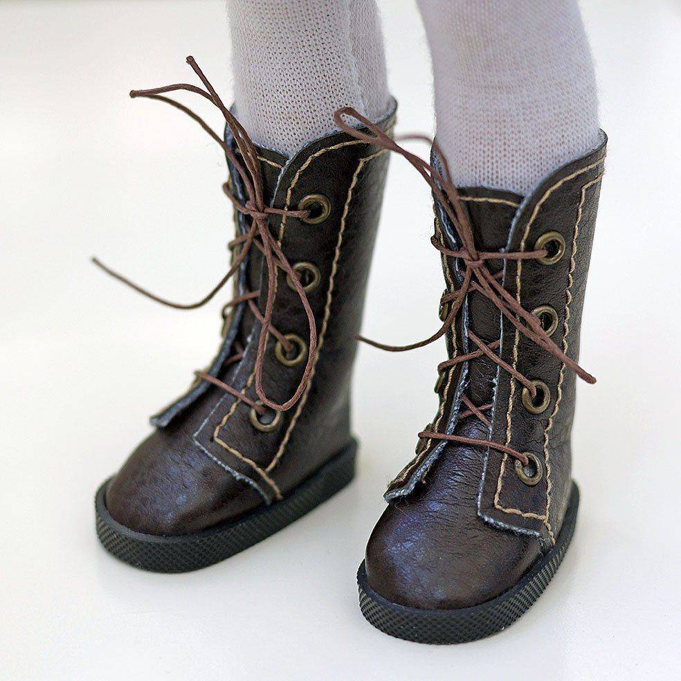 Выкройка сапог для куклы своими руками