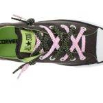 Шнуровка кроссовок с 5-ю дырками