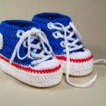 Кеды спицами для малыша: описание