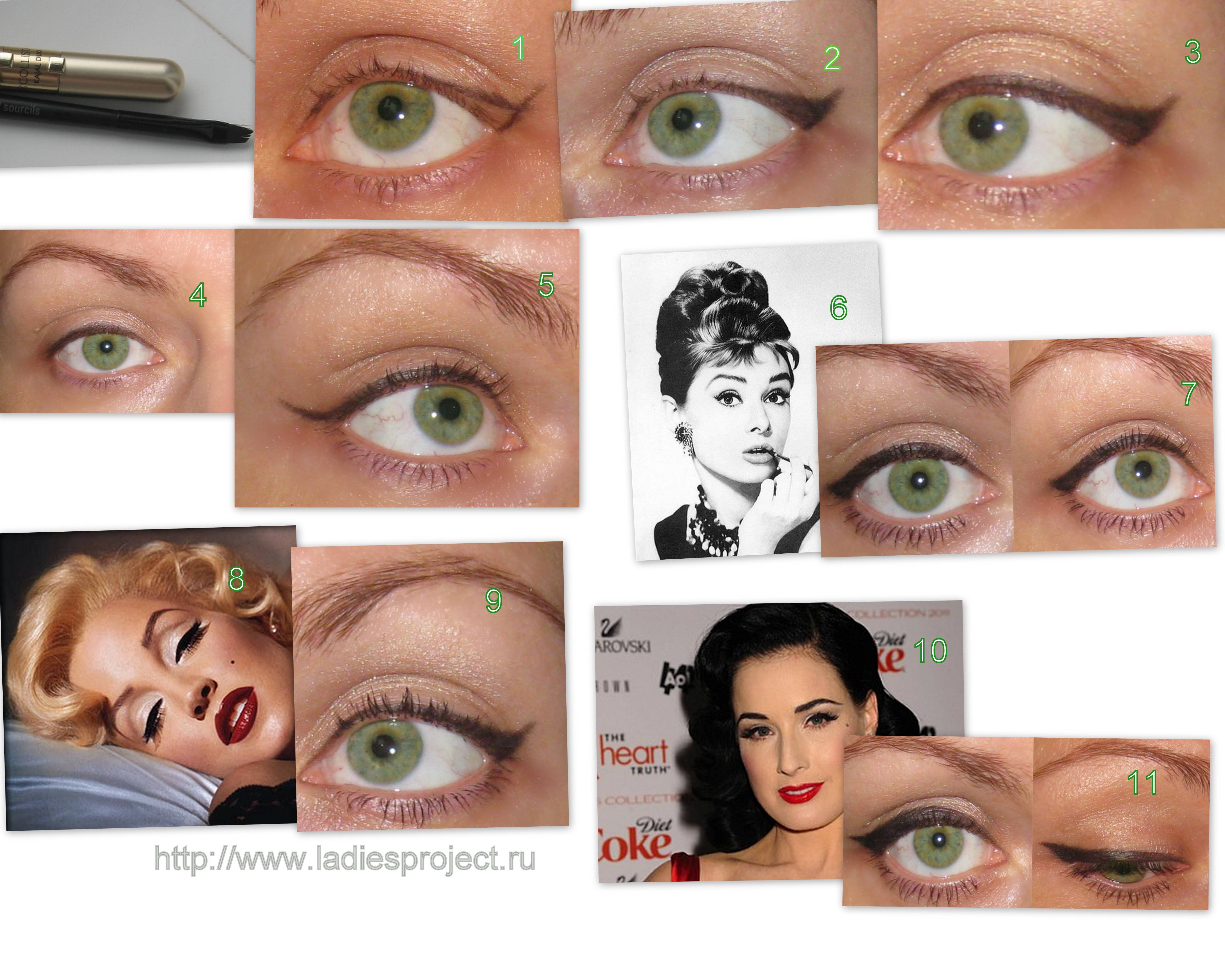 Макияж одри хепберн, пошаговое создание make- up audrey hepburn своими руками