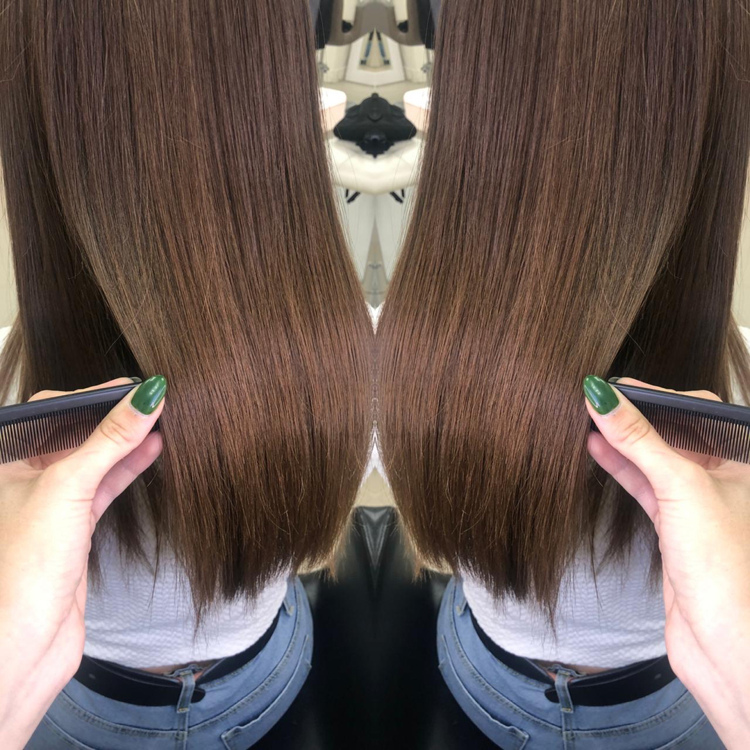 Японское выпрямление волос- техника выполнения в салоне и дома