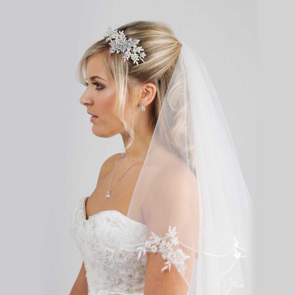 Как правильно закрепить фату: 10 способов | wedding magazine