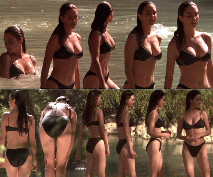 Jennifer connelly hot bikini pictures – sexy gloria harper of the hot spot