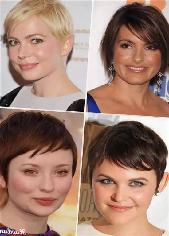 Стрижки для круглого лица (52 фото)
