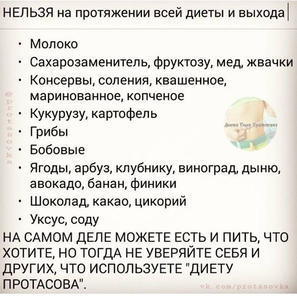 Меню диеты кима протасова - рецепты 1-2 недели