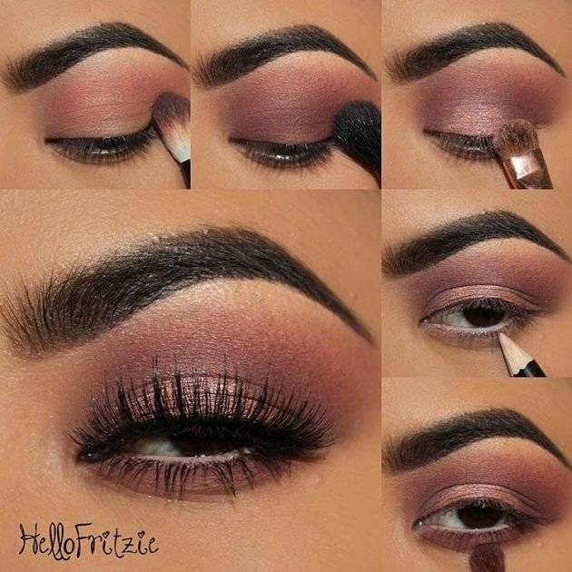 Свадебный макияж глаз: стильные образы