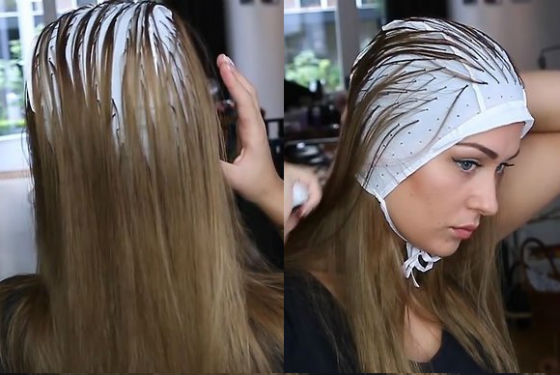 Мелкое мелирование