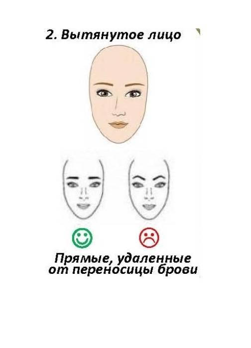 Брови для овального лица: как подобрать, способы коррекции - janet.ru