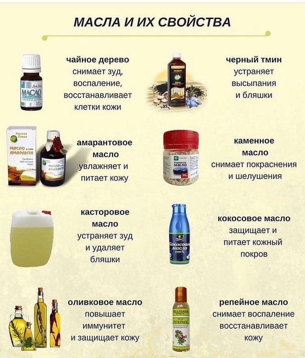 Уход за кожей с помощью натуральных масел