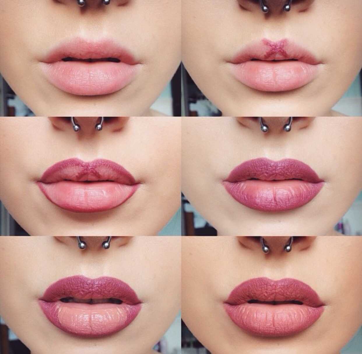 Как увеличить губы: косметика и техники макияжа