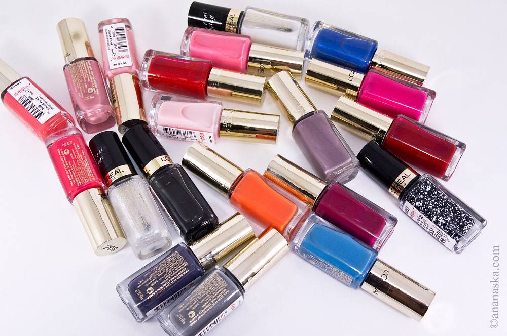 Лаки для ногтей от L’oreal Paris