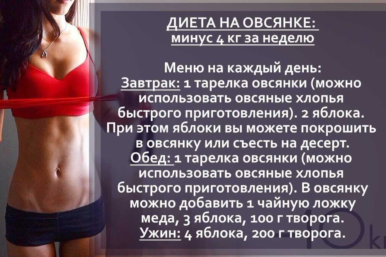 Экстремальное похудение. диета минус 10 кг в неделю