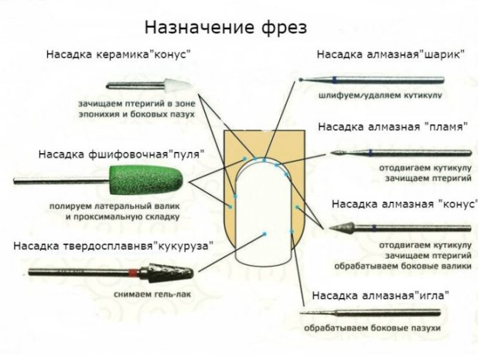 Как делать аппаратный маникюр начинающим (+ схема выполнения)