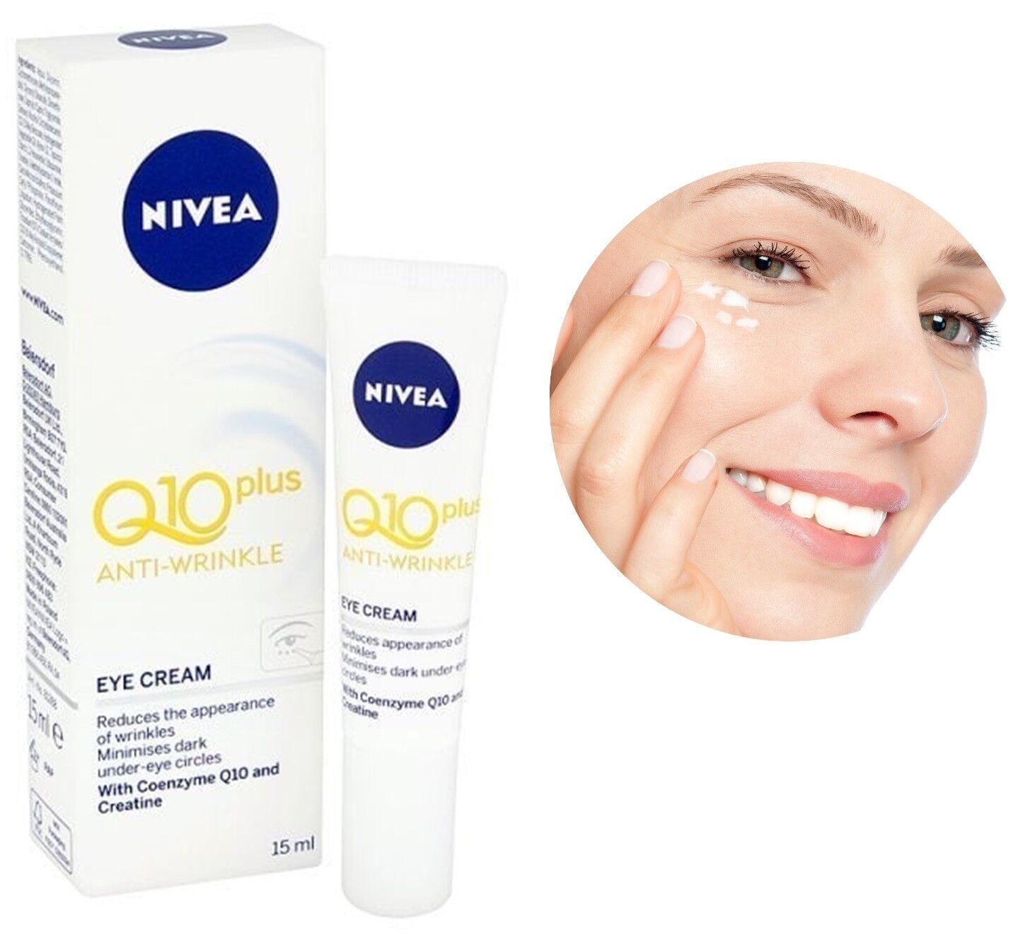 Сравнение крема nivea q10 plus для контуров глаз и бальзама от oriflame aqua – rhythm intense hydration youth preserve