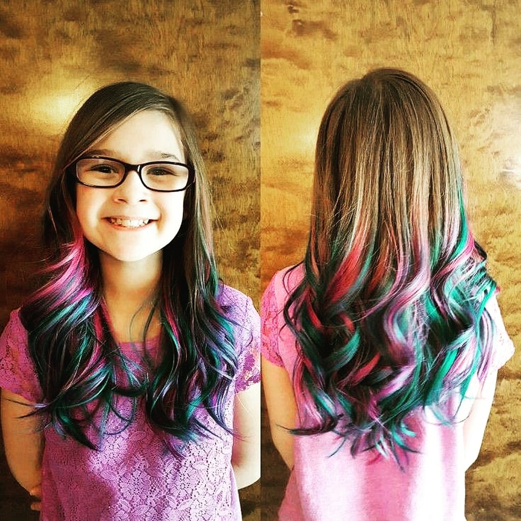 Как покрасить кончики волос - техника омбре, балаяж и dip dye