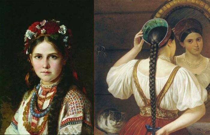 Плетение кос на длинные и средние волосы: видео-уроки