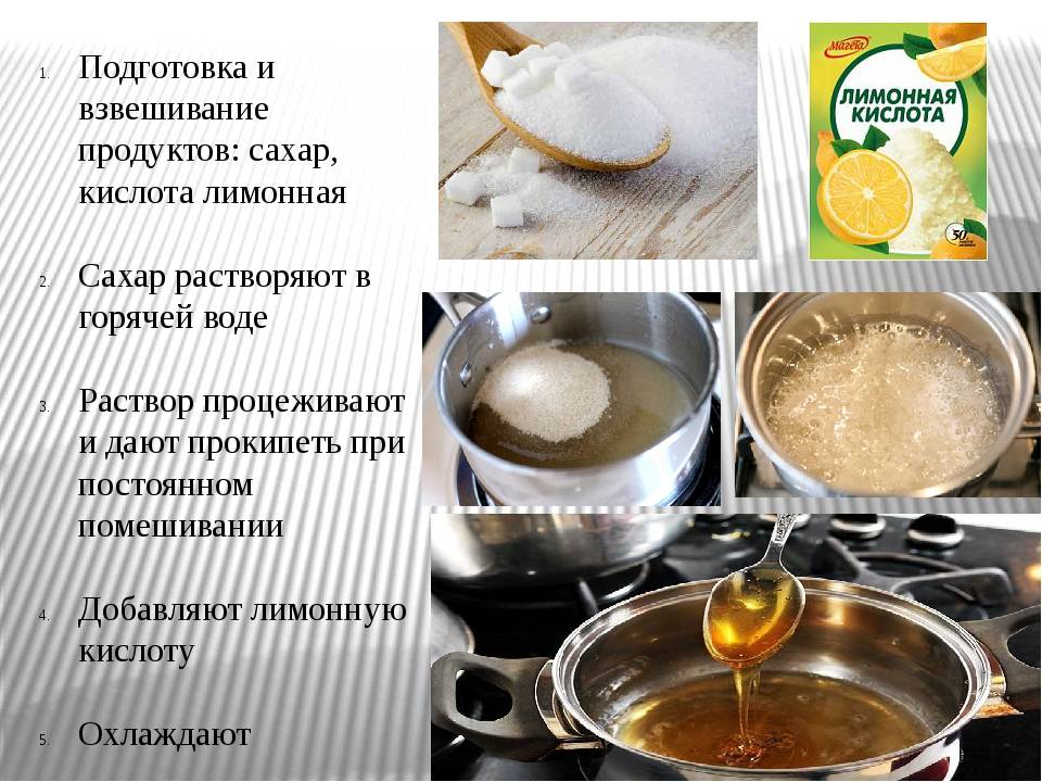 Шугаринг дома рецепт