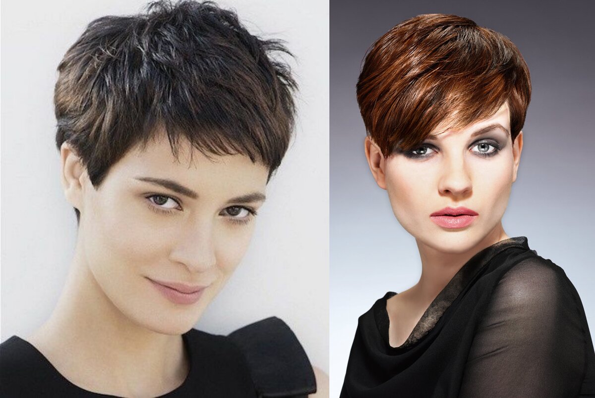 Стрижка под мальчика - фото стрижек для девушек и женщин