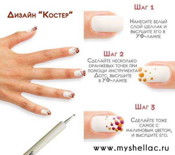 Как гель-лаком сделать френч - пошаговая инструкция