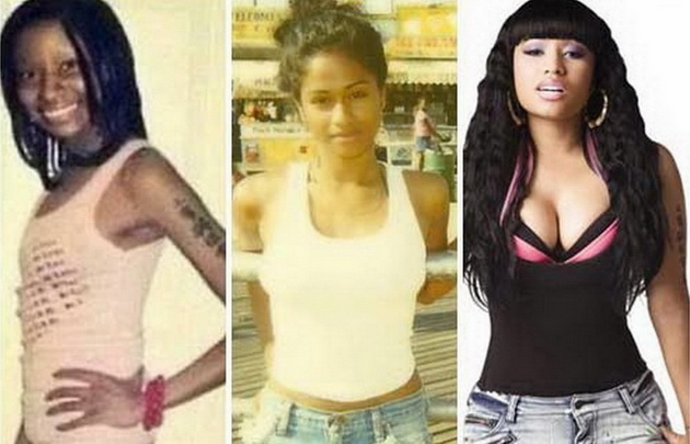 Ники минаж без макияжа: очная ставка