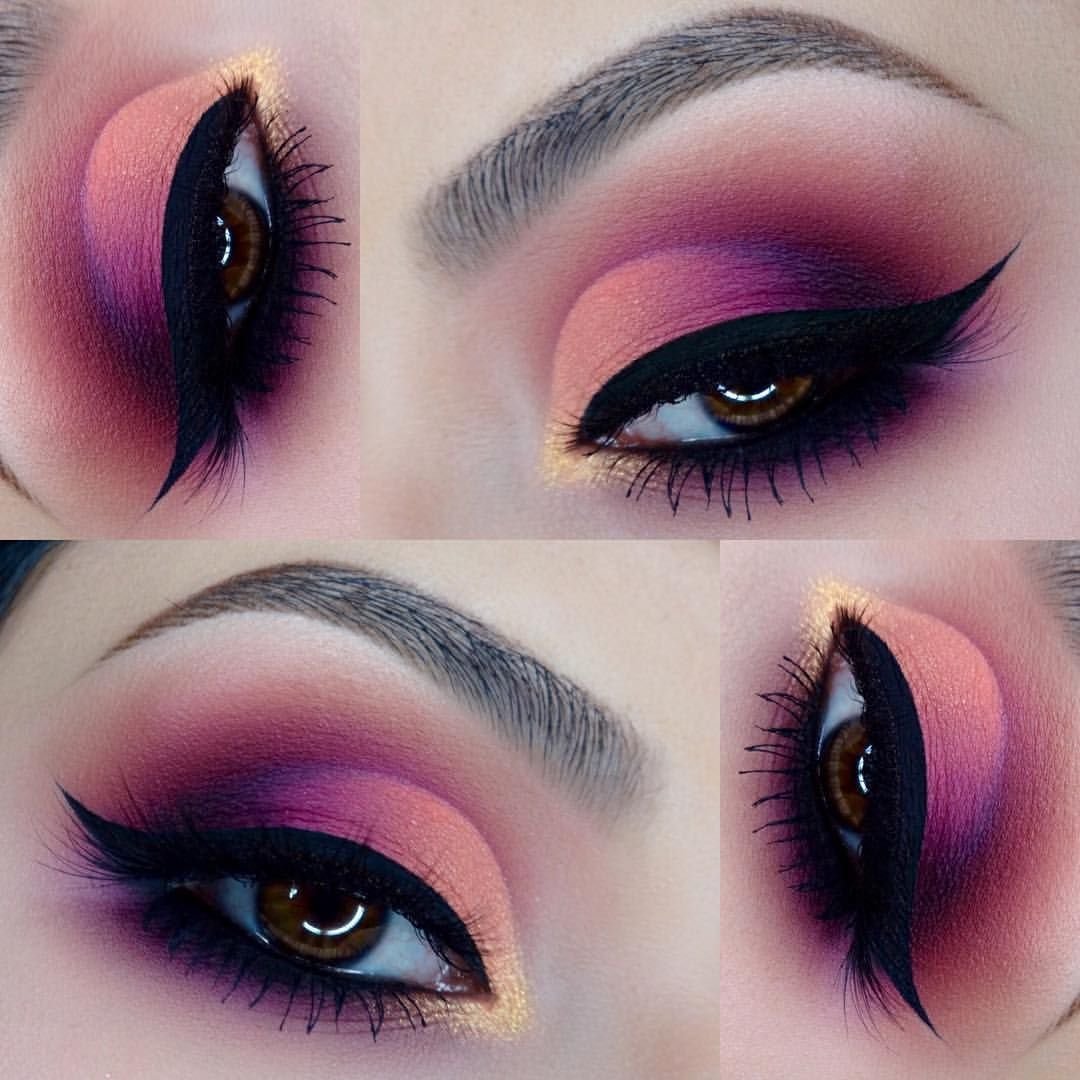 Макияж губ в технике ombre