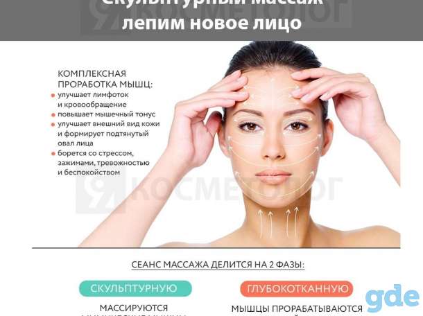 Скульптурный массаж лица: суть, техника проведения самостоятельно и результаты