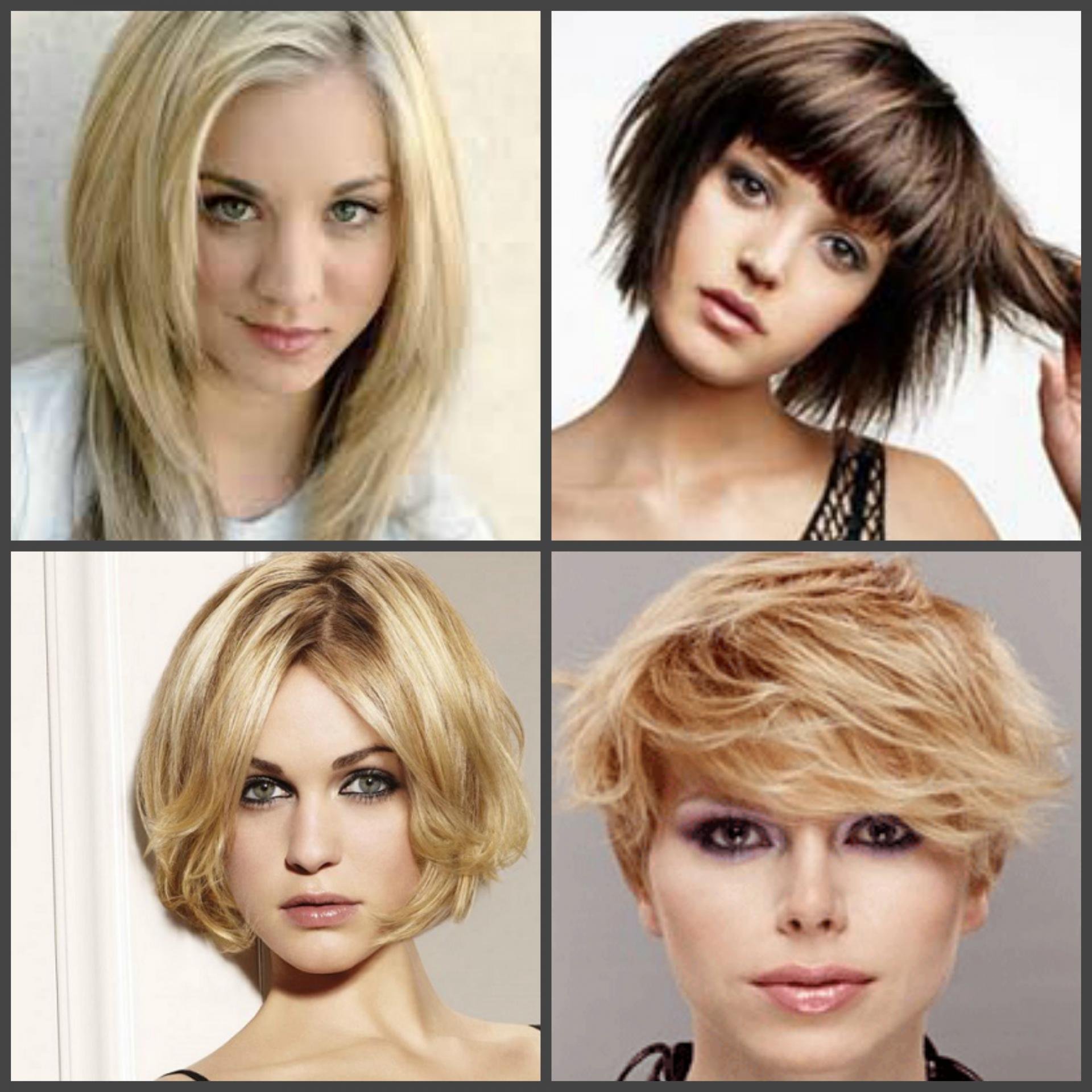 Выбираем стрижки по форме лица: 30 фото