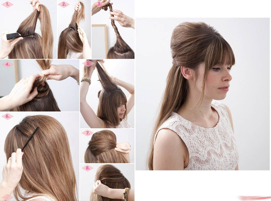 Прически на каждый день (62 фото)