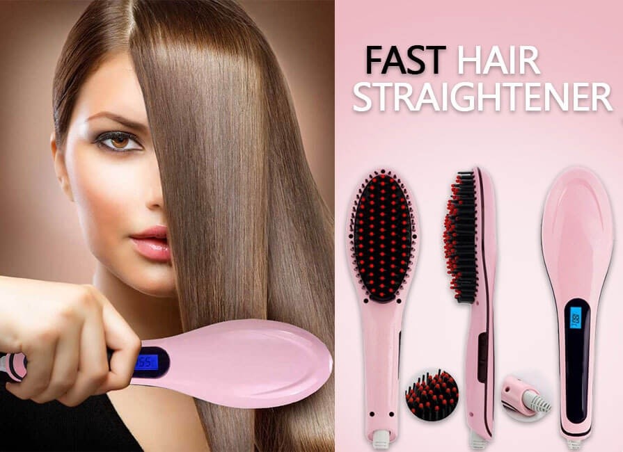 Расческа-выпрямитель fast hair straightener: описание и принцип работы, в чем преимущества, как пользоваться