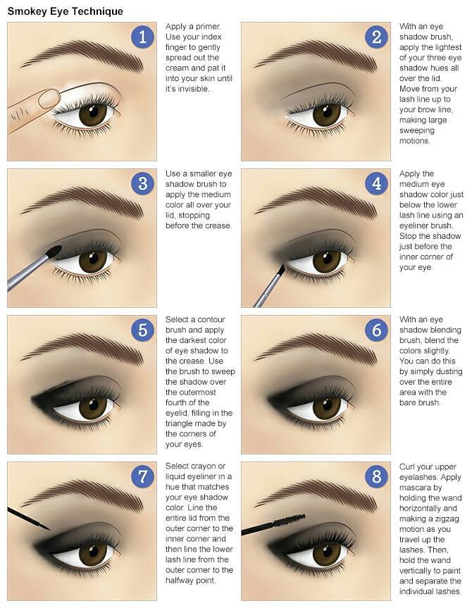Макияж smoky eyes в 2021: как сделать смоки айс пошагово, инструкции, фото готового мейка - статьи и советы на furnishhome.ru