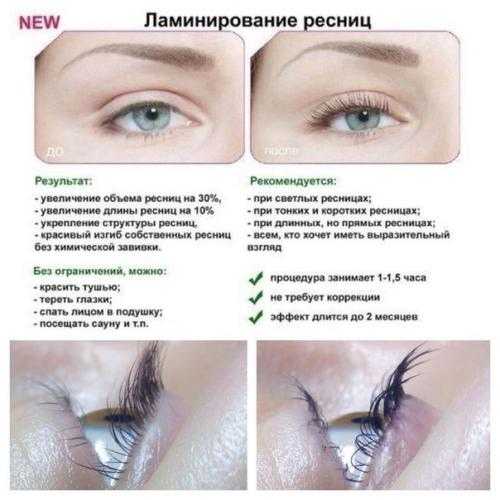 Ламинирование ресниц в домашних условиях- нюансы, материалы, инструкция