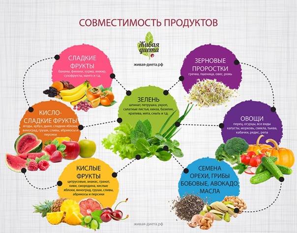 Сыроедение: полноценное меню сыроеда на неделю