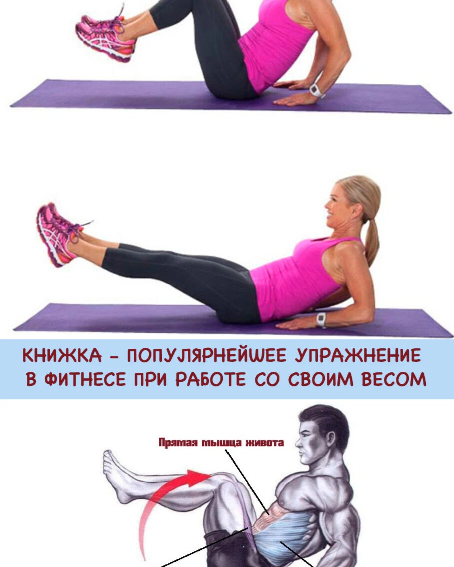 21 упражнение для мышц пресса и спины в домашних условиях