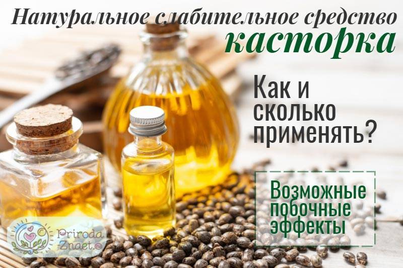 Методы очищения касторкой и его польза для здоровья