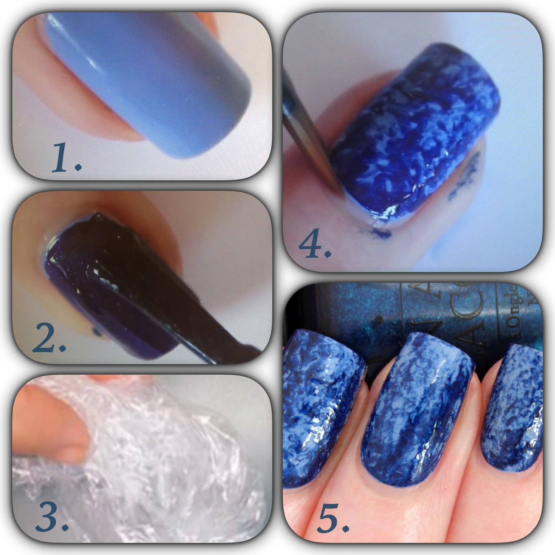 Мраморный маникюр, осваиваем стильный nail art у себя дома