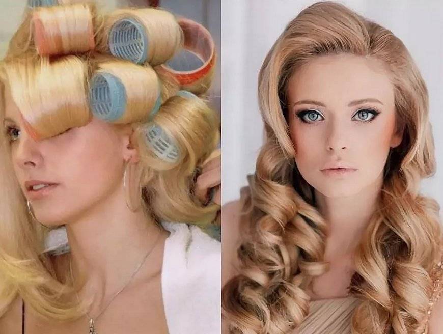 Укладка волос на бигуди- популярнейшая закрутка волос