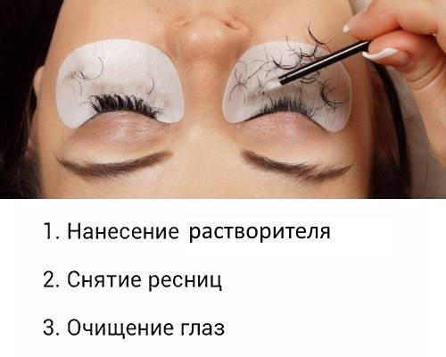 Как снять нарощенные ресницы в домашних условиях самостоятельно