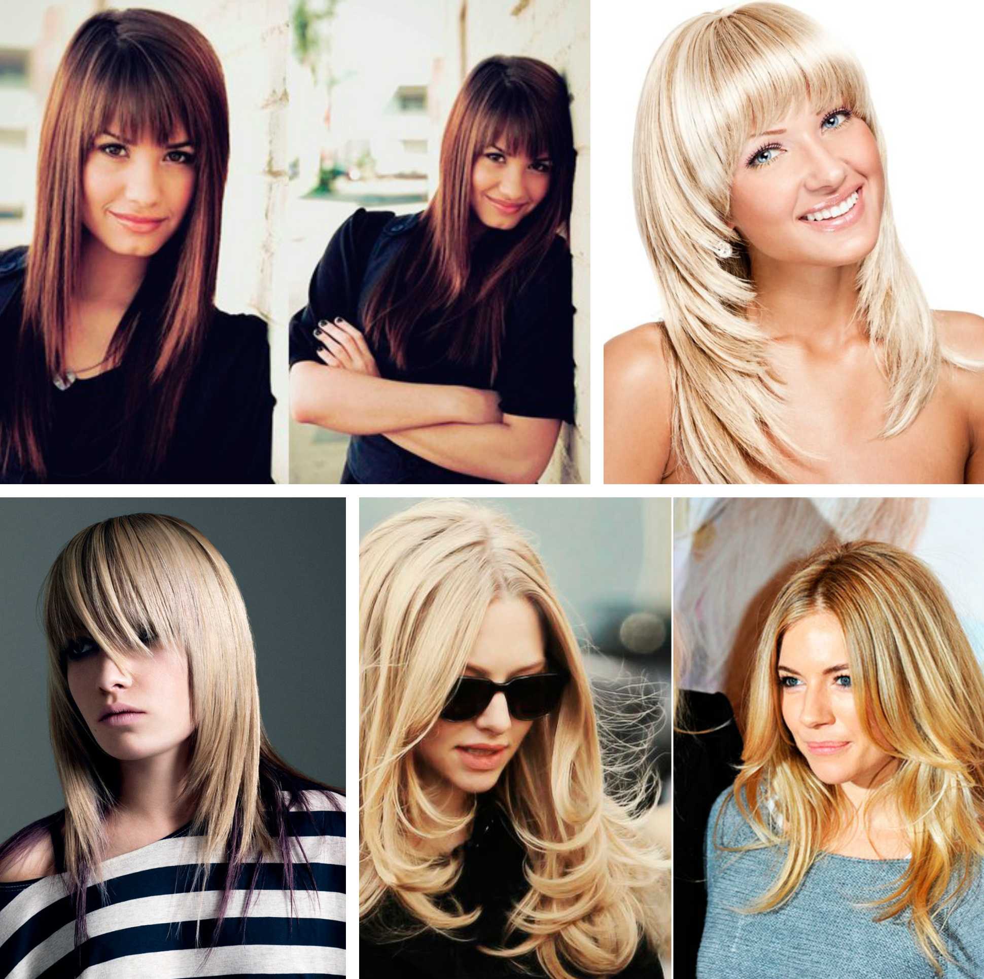 Стрижка лесенка, варианты прически на разной длине волос