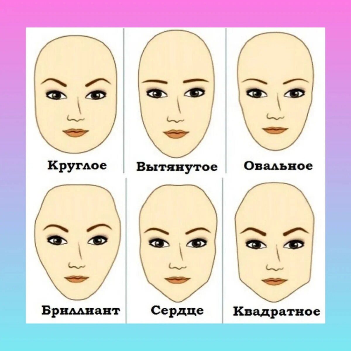 Правильная форма бровей для разных типов лица - автор екатерина данилова - журнал женское мнение