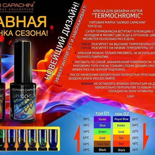Чем хорош гель-лак джорджио капачини?