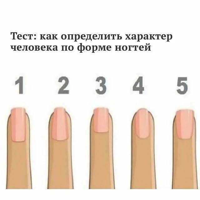 Узнайте характер человека по форме пальцев и ногтей