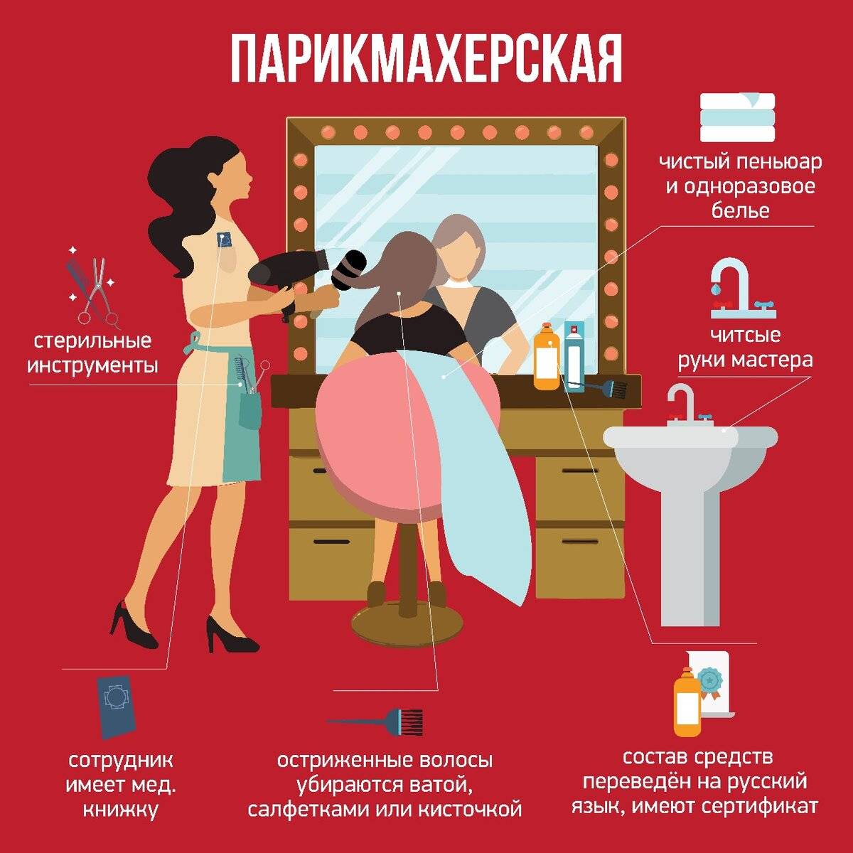 Инструкция по охране труда для парикмахера — редакция от 18.05.2004 — контур.норматив