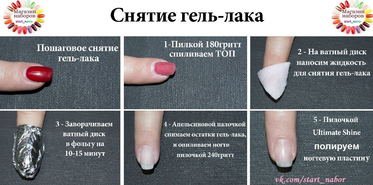 Как снять акриловые ногти в домашних условиях: жидкость для акрила
