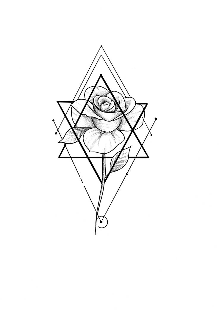 Tattoo • тату стиль геометрия
