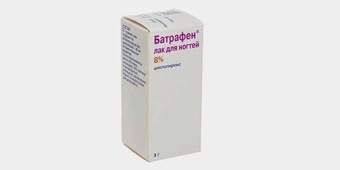 Действие препарата батрафен при грибке